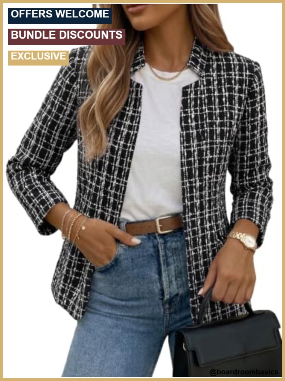 Tweed Blazer